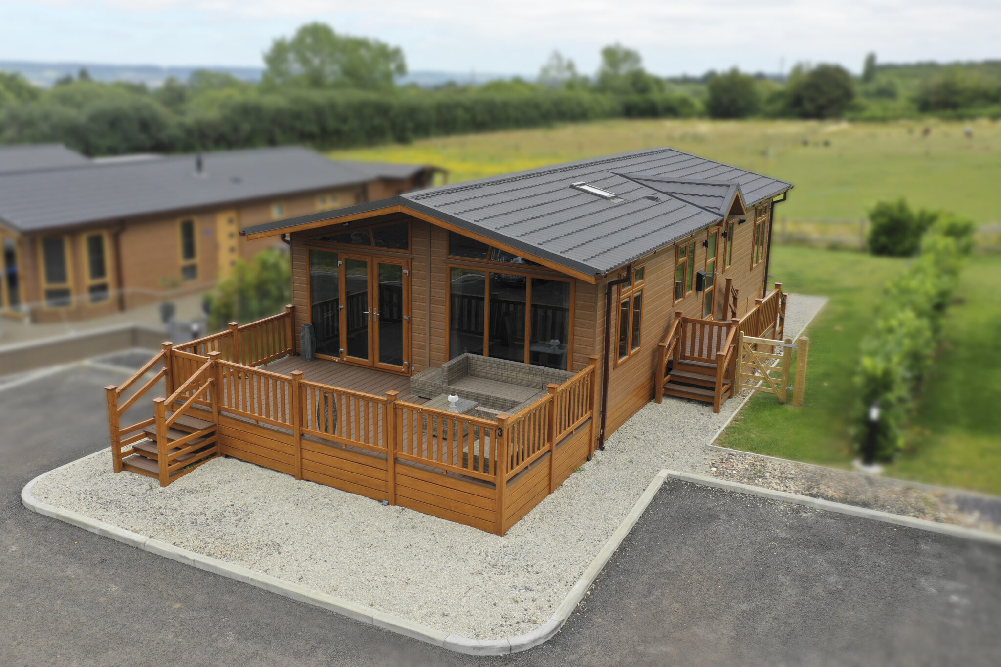 Luxury lodges for sale at Sandholme Lodge Holiday & Country Park